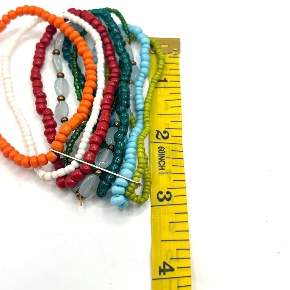 Colorful Beaded Bracelet Set
